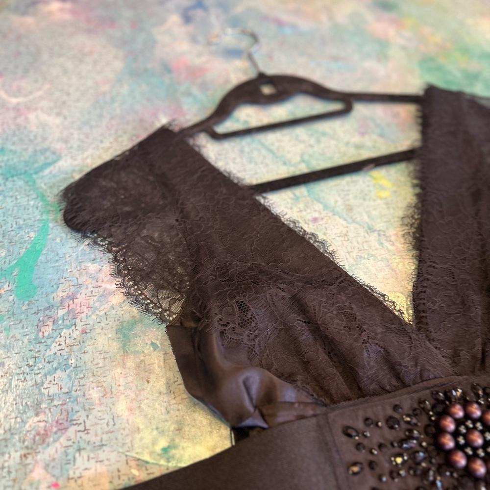 BCBG Black Cocktail Dress - Picture 5 of 15